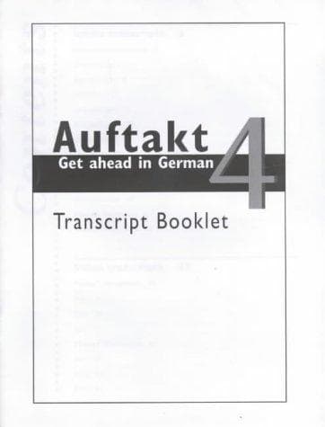 Tapa de Auftakt
