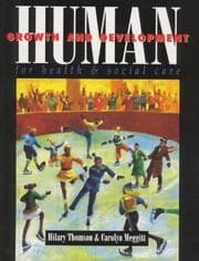 Tapa de Human growth and development for health & social care