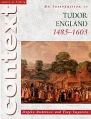 Tapa de An introduction to Tudor England, 1485-1603