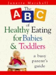 Tapa de The ABC of Healthy Eating for Babies and Toddlers