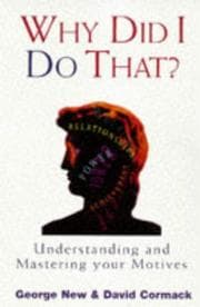 Tapa de Why did I do that?
