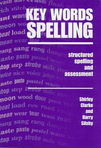 Tapa de Key Words Spelling