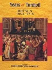 Tapa de Years of Turmoil, Britain, 1603-1714 (Years Of...)