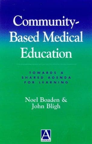 Tapa de Community-based medical education