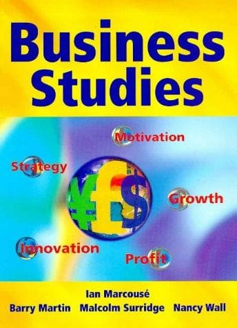 Tapa de Business studies