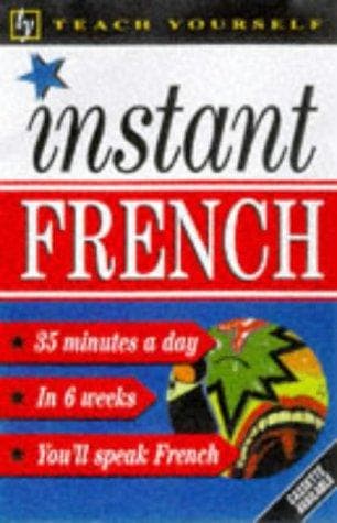 Tapa de Instant French (Teach Yourself: Instant)