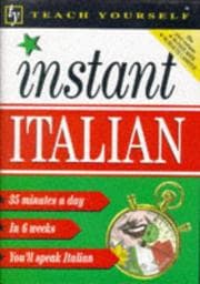 Tapa de Instant Italian