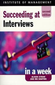 Tapa de Succeeding at interviews in a week