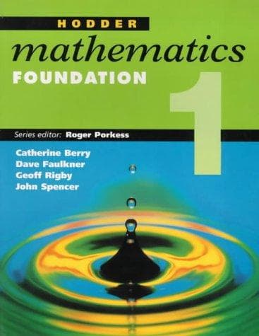Tapa de Hodder Mathematics