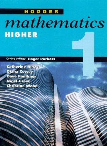 Tapa de Hodder Mathematics