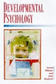 Tapa de Developmental psychology