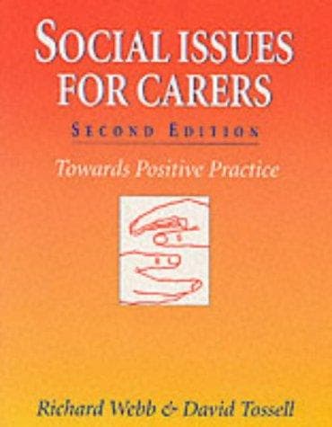 Tapa de Social issues for carers