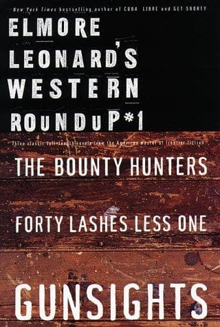 Tapa de Elmore Leonard's Western Roundup #1