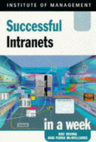 Tapa de Successful intranets in a week