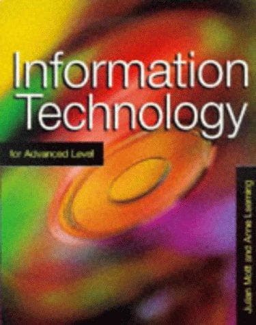 Tapa de Information technology for advanced level