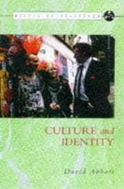 Tapa de Culture and Identity (Access to Sociology)