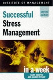 Tapa de Successful Stress Management in a Week (Successful Business in a Week)