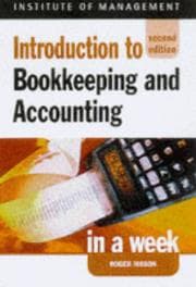 Tapa de Introduction to Book-keeping and Accounting in a Week