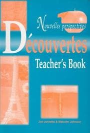 Tapa de Nouvelles Perspectives