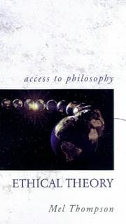 Tapa de Ethical Theory (Access to Philosophy)