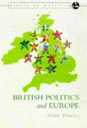 Tapa de British Politics and Europe (Access to Politics)