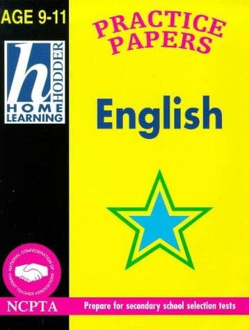 Tapa de Home Learn Prac Paper Eng 9-11