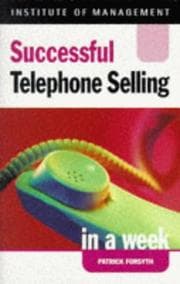 Tapa de Successful Telephone Selling in a Week