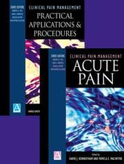 Tapa de Clinical pain management