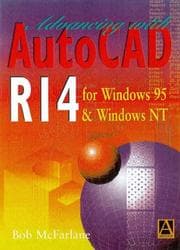 Tapa de Advancing with AutoCAD R14 for Windows 95 and Windows NT