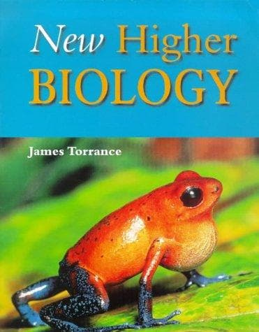 Tapa de New higher biology