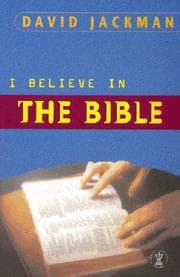 Tapa de I Believe in the Bible