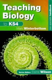 Tapa de Teaching Biology to Key Stage 4 (Teacher Support Handbooks for Non-Specialists)