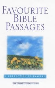 Tapa de Favourite Bible Passages (Gift Book Bible Niv)