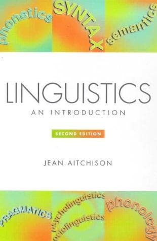 Tapa de Linguistics
