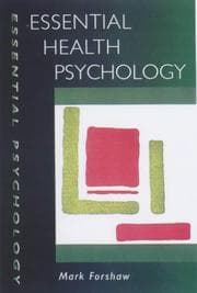 Tapa de Essential health psychology