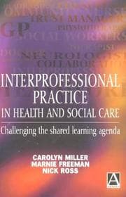 Tapa de Interprofessional practice in health and social care