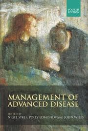 Tapa de Management of advanced disease