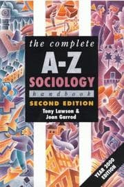 Tapa de The complete A-Z sociology handbook