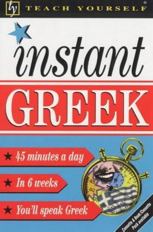 Tapa de Instant Greek (Teach Yourself)
