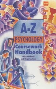 Tapa de The complete A-Z psychology coursework handbook
