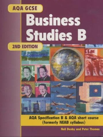 Tapa de AQA GCSE business studies B