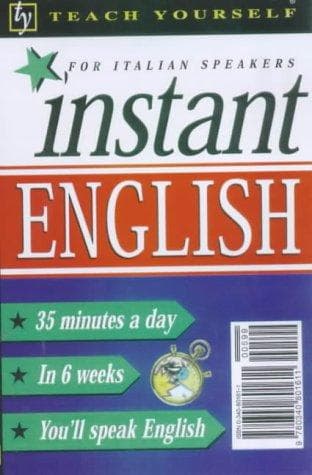 Tapa de Inglese Istantaneo (Teach Yourself)