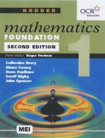 Tapa de Hodder mathematics