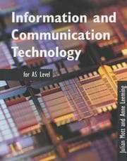 Tapa de Information and communication technology for AS level