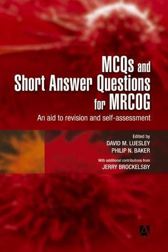 Tapa de MCQs and short answer questions for MRCOG