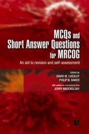 Tapa de MCQs and short answer questions for MRCOG