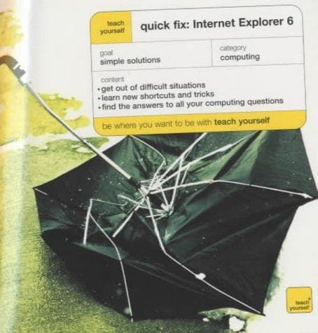 Tapa de Internet Explorer 6