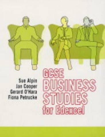 Tapa de Gcse Business Studies for Edexcel