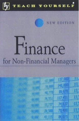 Tapa de Finance for Non-financial Mangers