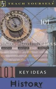 Tapa de 101 Key Ideas in History